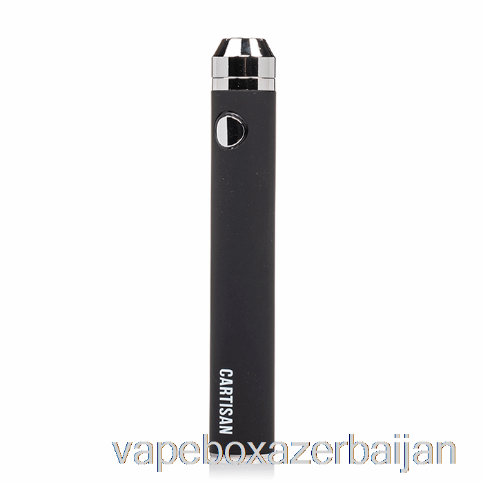 Vape Baku Cartisan Button VV 1300 510 Battery Black